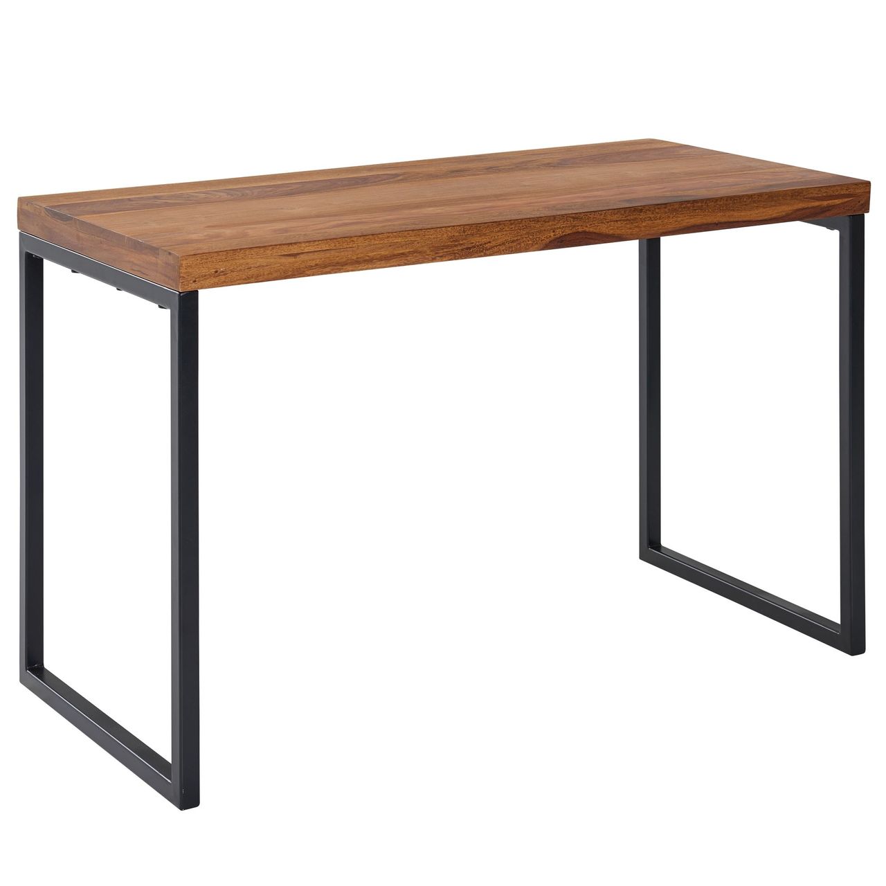 Wohnling Schreibtisch Massivholz / Metall 117x59x76,5 cm