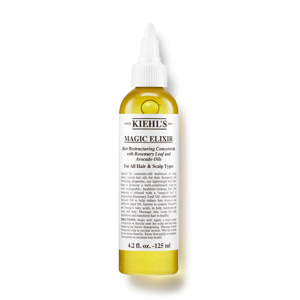 kiehl's Magic Elixir Hair Restructuring Concentrate Concentré régénerant aux huiles naturelles pour cheveux