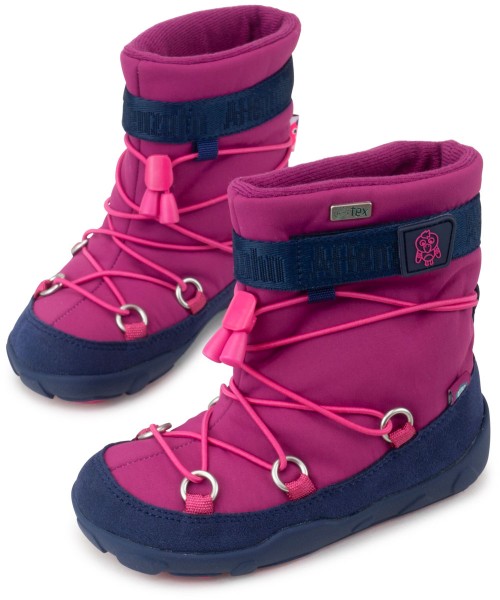 Affenzahn ~ Snowy Schneestiefel vegan + TEX ~ Flamingo