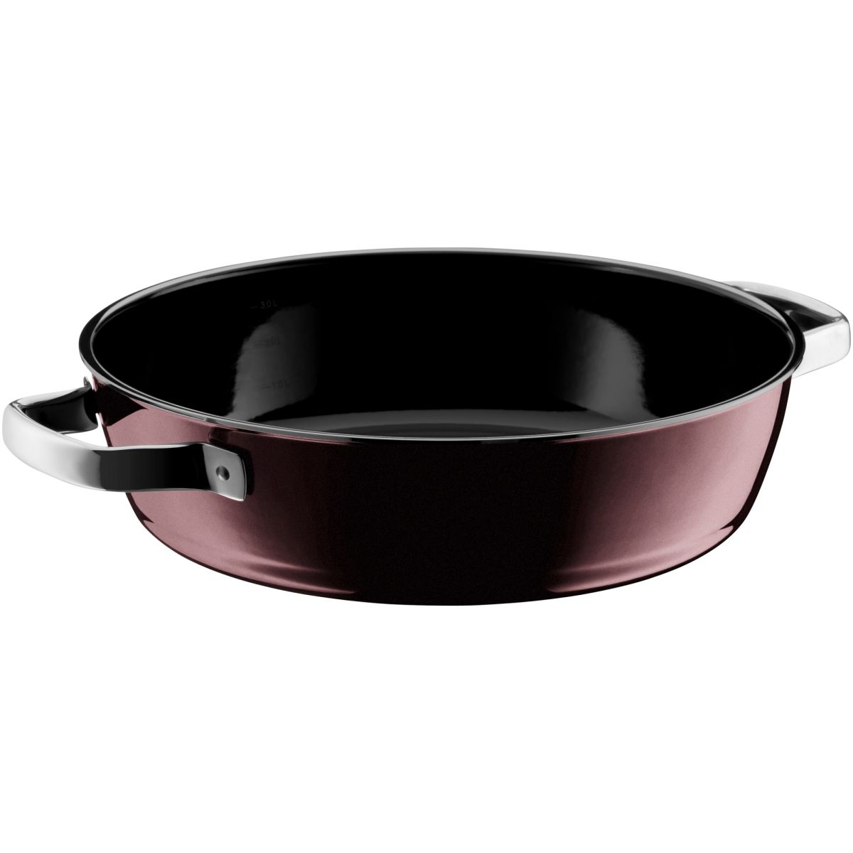WMF Schmorpfanne Ø 28 cm mit Deckel Fusiontec Mineral Rose Quartz