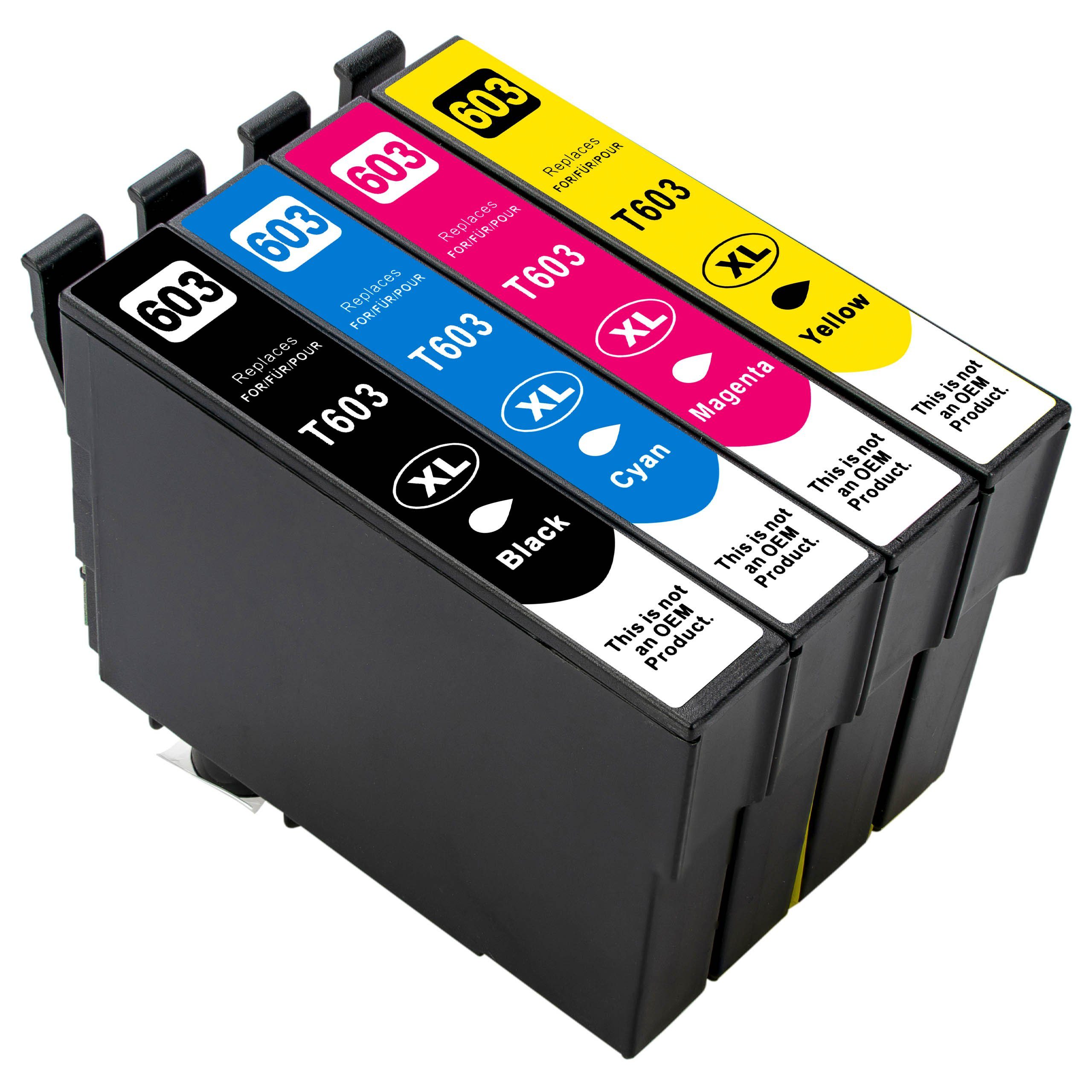 ESMOnline Inkrid Epson 603 (Seestern) Tintenpatrone (4-tlg)