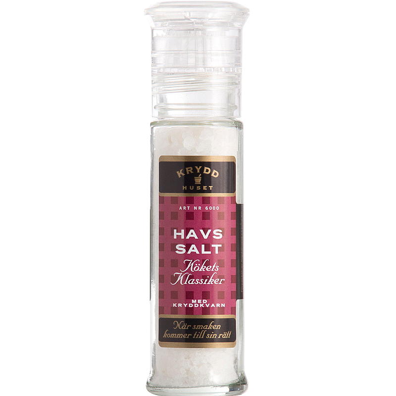 Kryddhuset Havsalt m/kvern Kryddhuset 100 g, med kvern