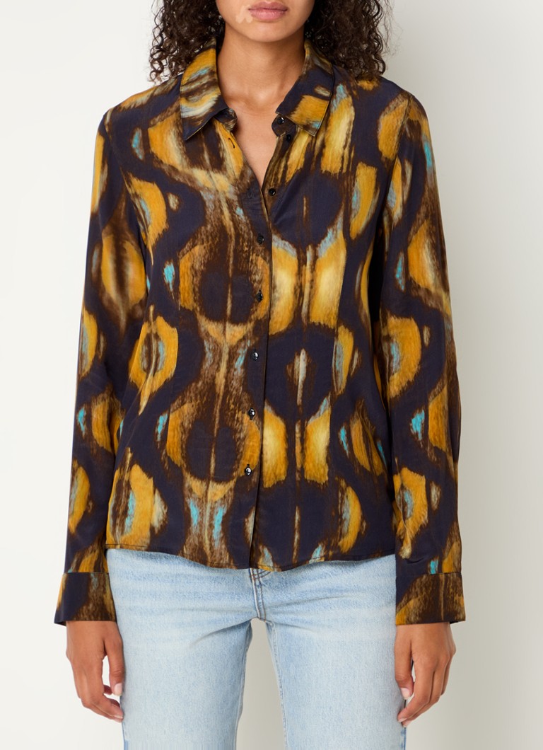 ba&sh Teya blouse with print