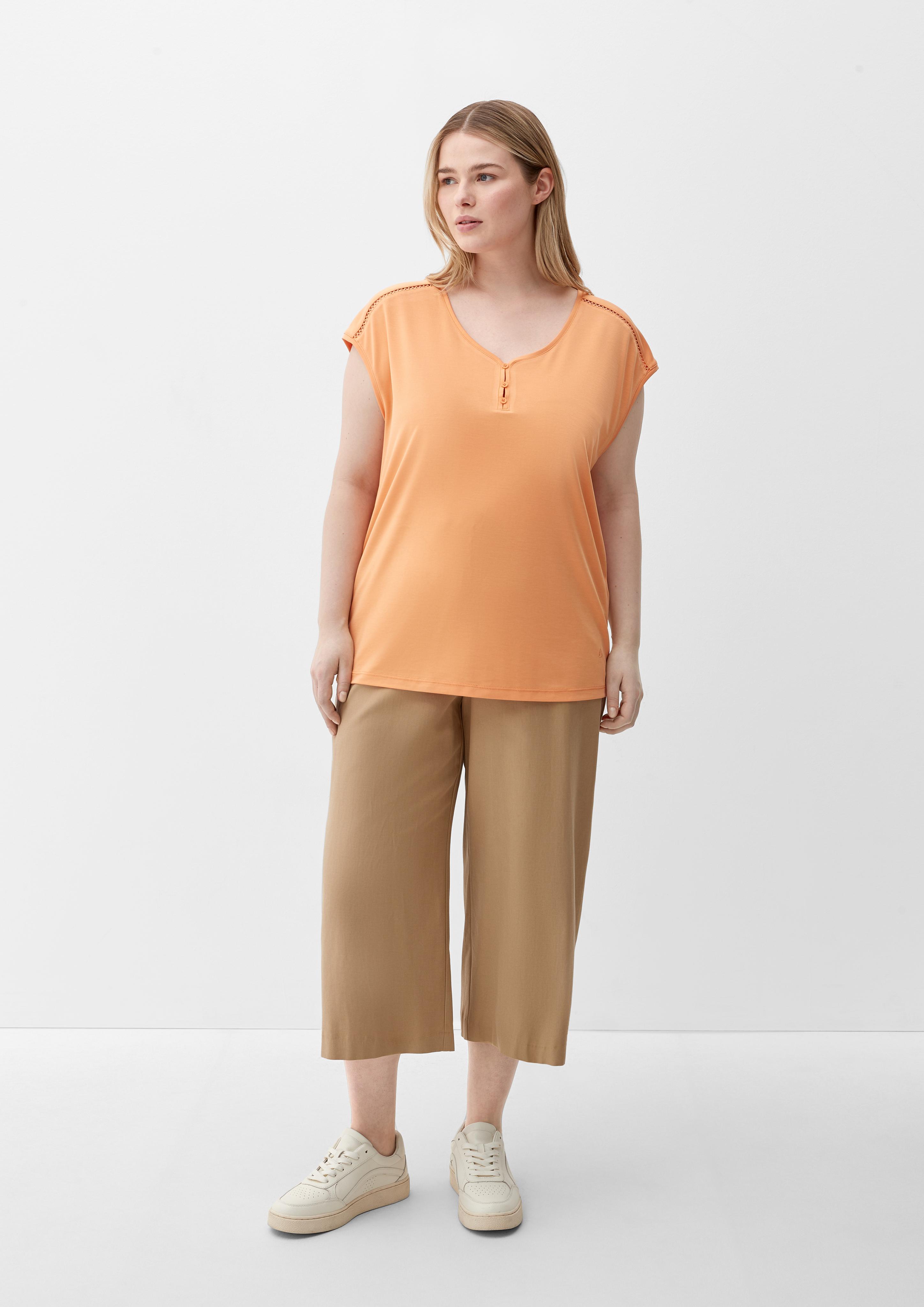 T-Shirt aus Piquéjersey  2129818-2129