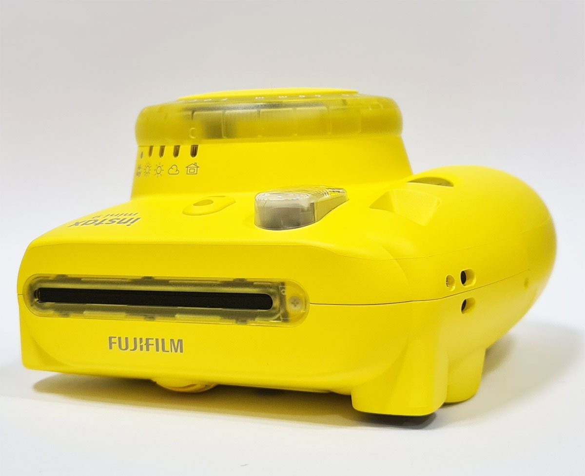 FUJIFILM Instax Mini 9 clear yellow Set Sofortbildkamera