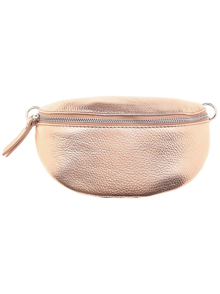 Zwillingsherz Leder-Umhängetasche in Gold - (B)24 x (H)15 cm günstig kaufen onesize
