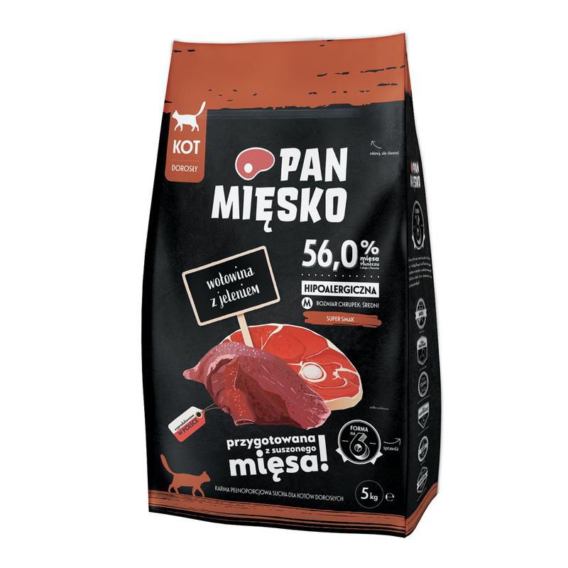Pan Mięsko Cat Rind mit Hirsch Medium zu TOP-Preisen | bitiba %