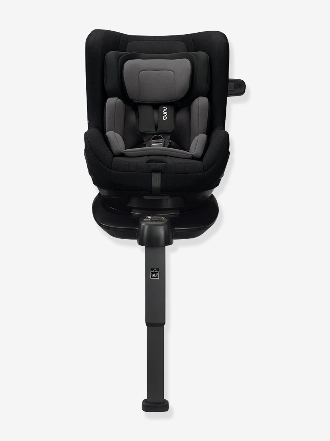 Siège-auto rotatif NUNA Todl Next i-Size 40 à 105 cm, équivalence groupe 0+/1 noir (caviar)