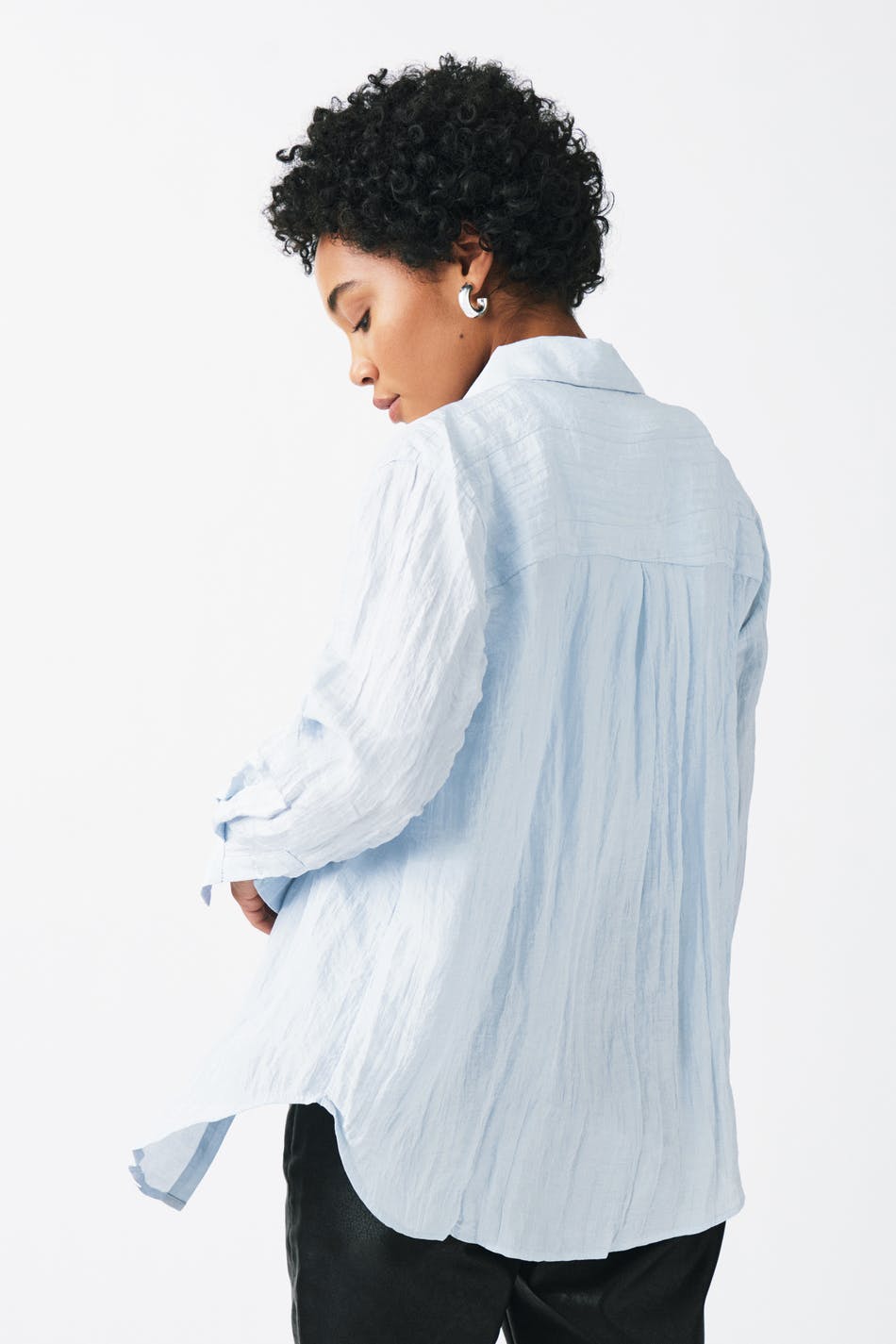 Crinkled shirt