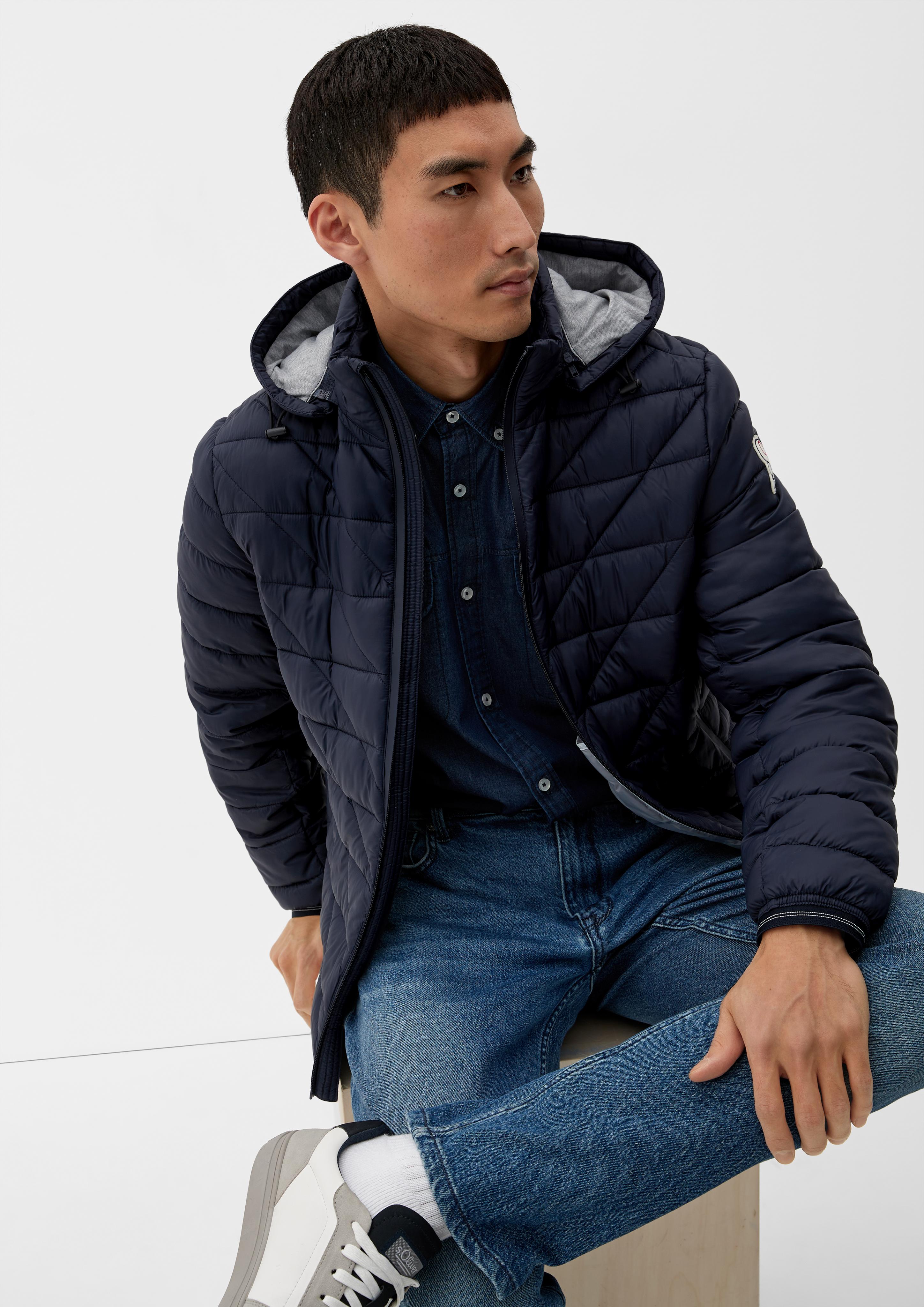 Steppjacke mit abnehmbarer Kapuze  2127131-5958