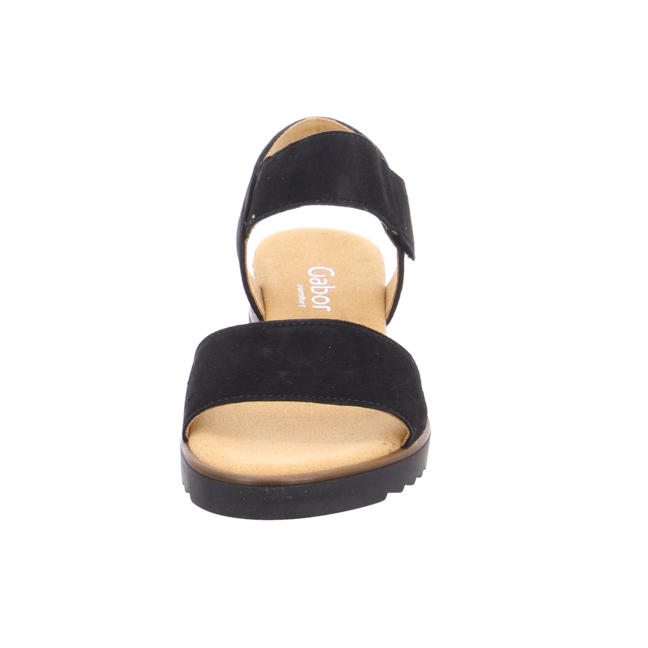 GABOR Komfort Pumps schwarz Sandale schwarz