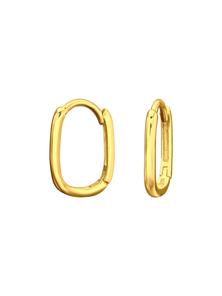 Alexander York Creolen HUGGIES oval in Gold, 2-tlg. günstig kaufen onesize
