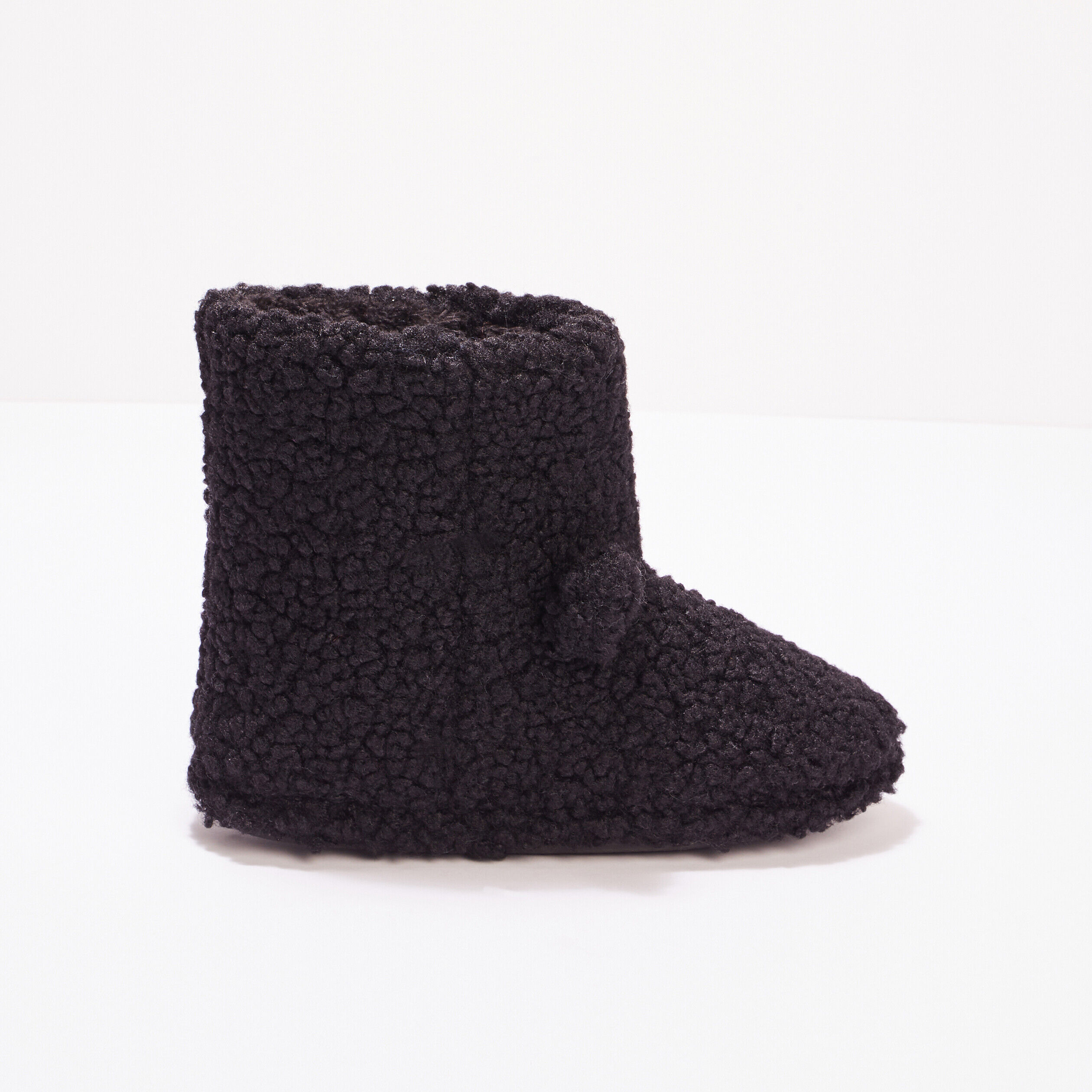 Chaussons bottines noir femme | Cache Cache