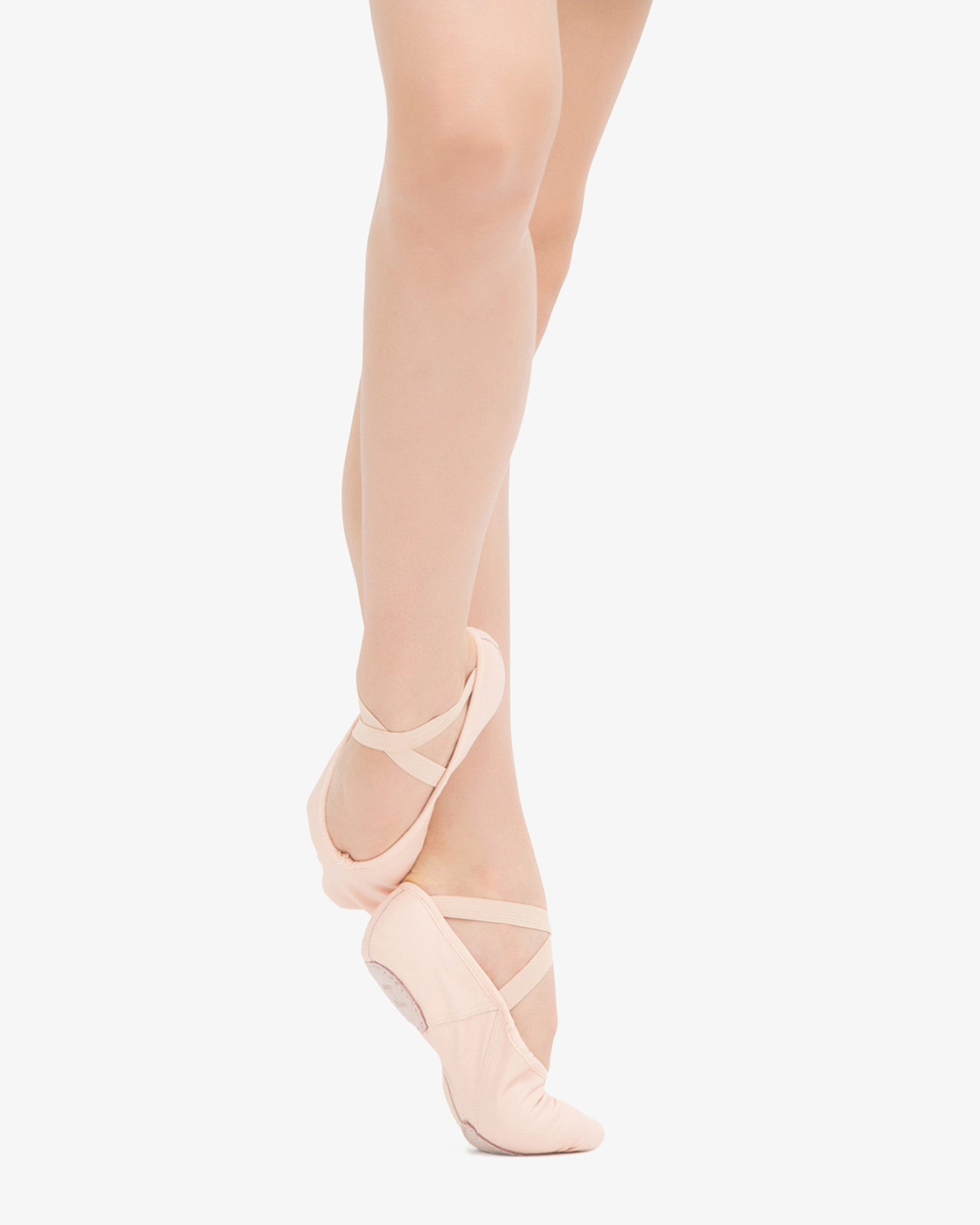 Soft ballet shoes with split sole - Leather