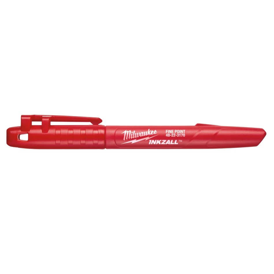 Milwaukee Accessories 48223170 Marker s tanko konico - rdeč - 36 kosov