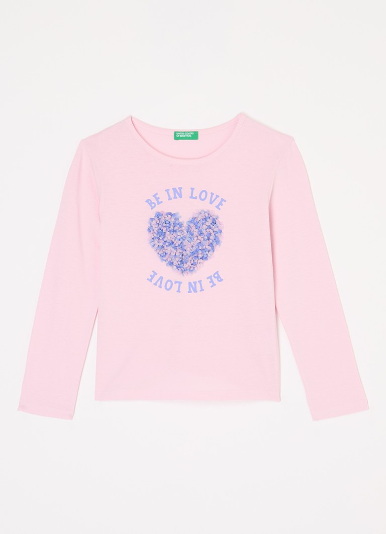 Benetton košulja dugih rukava s 3D printom
