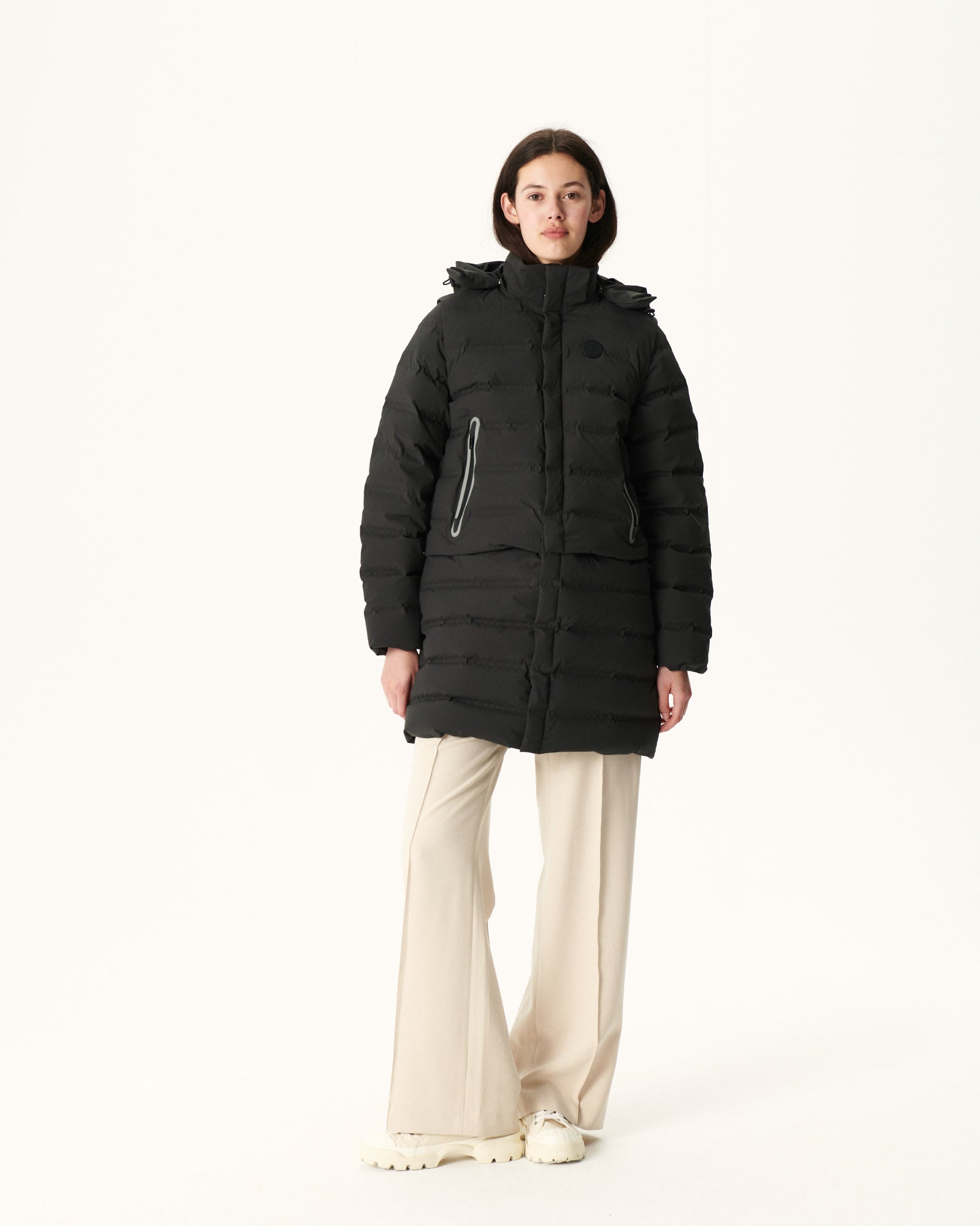 Doudoune imperméable 8-en-1 Noir Lima