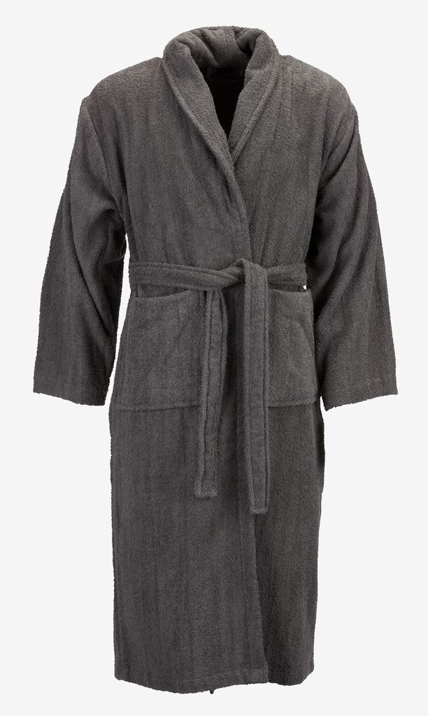 TIMMERDALA gold TIMMERDALA L/XL dark gray KRONBORG bathrobe