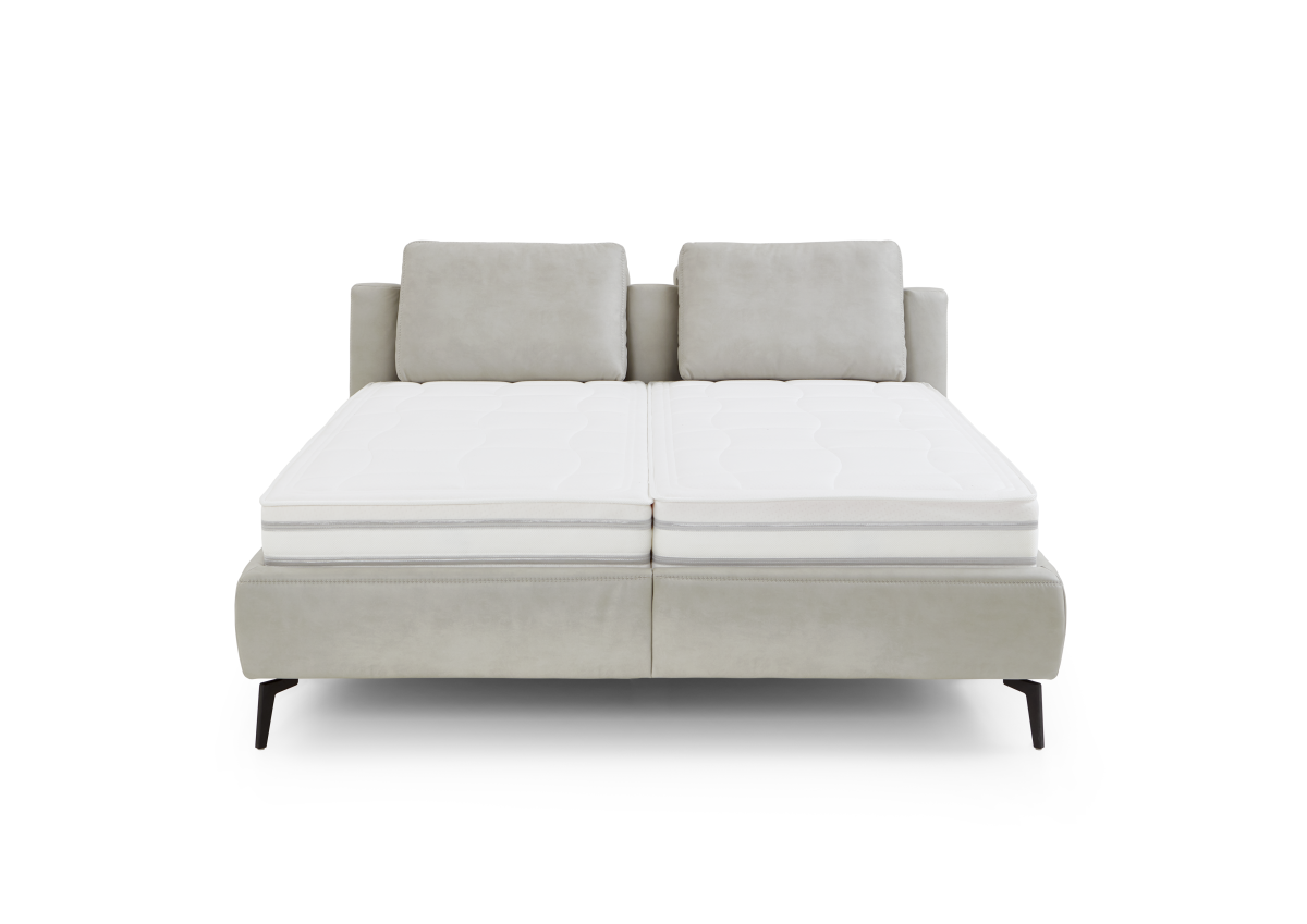 Oschmann Polsterbett 21135 mit Bettkasten Silver 180 x 200 cm