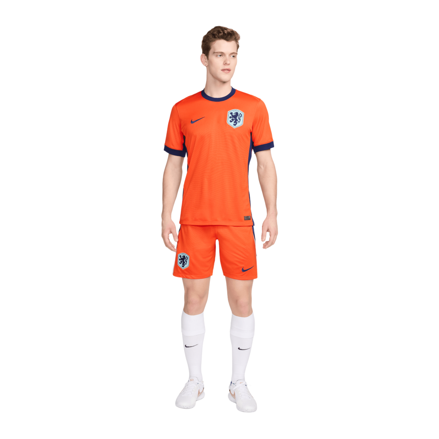 Nike Niederlande Short Home EM 2024 Orange F819