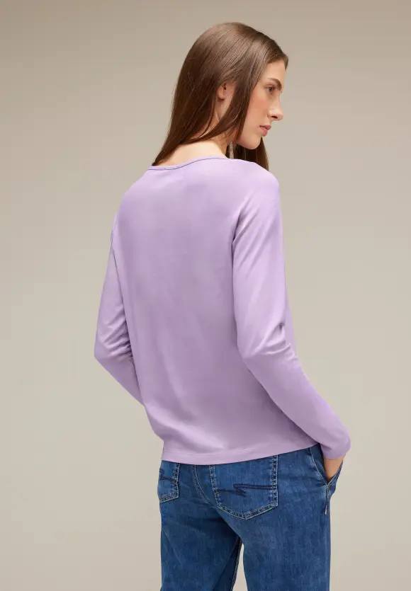 Street One Shirt mit U-Boot-Ausschnitt