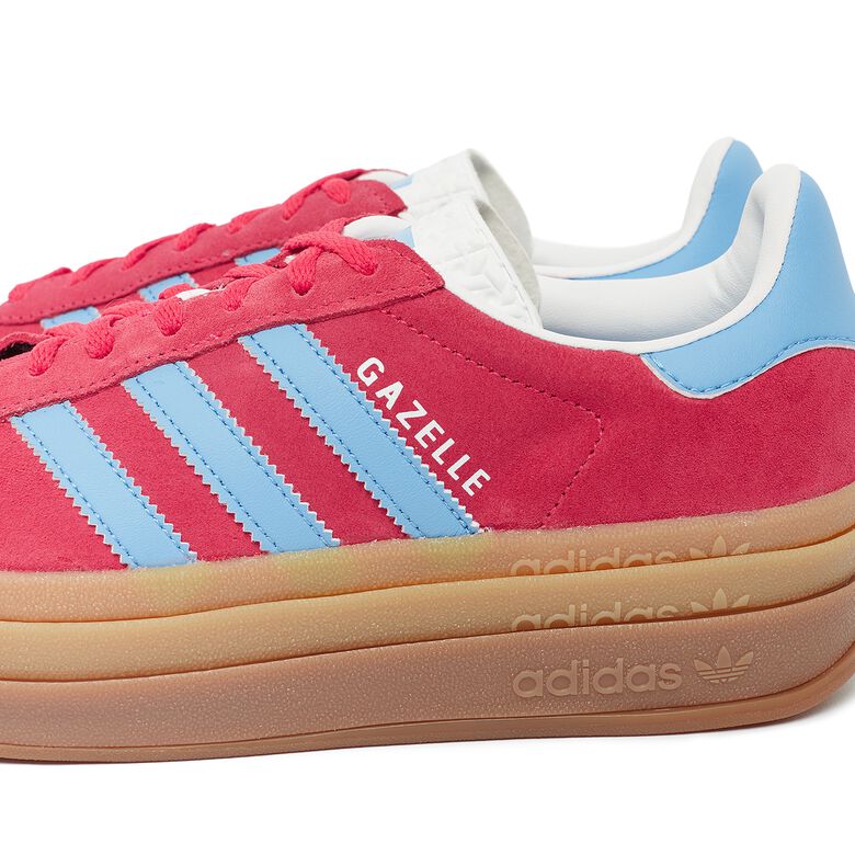 adidas Originals Wmns Gazelle Bold (Plateau) active pink/semi blue burst/ftwr white