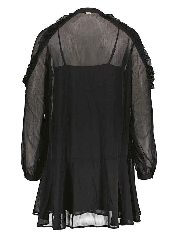 Guess Jeans Kleid in Schwarz günstig kaufen