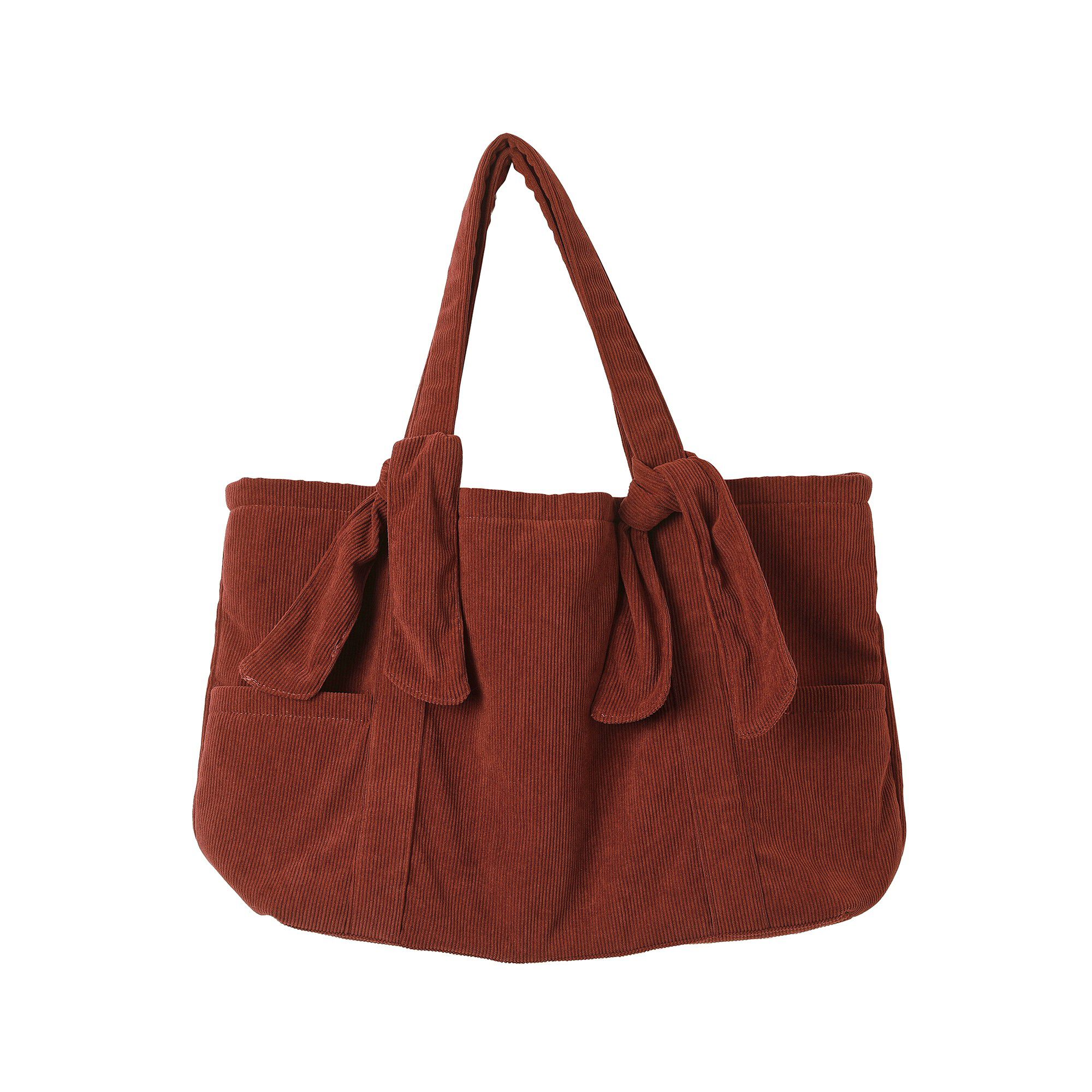 Sac cabas en velours