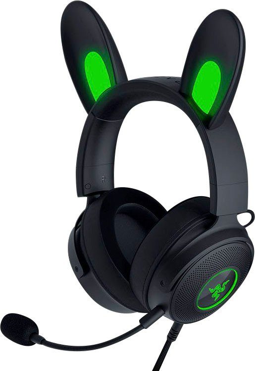 RAZER Kraken Kitty V2 Pro Gaming-Headset (Mikrofon abnehmbar, Rauschunterdrückung, Stummschaltung)