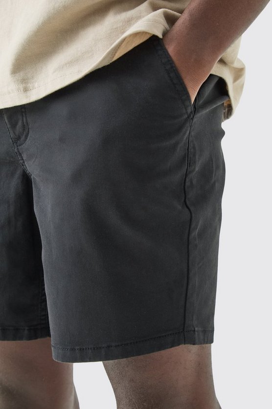 Skinny Chino-Shorts