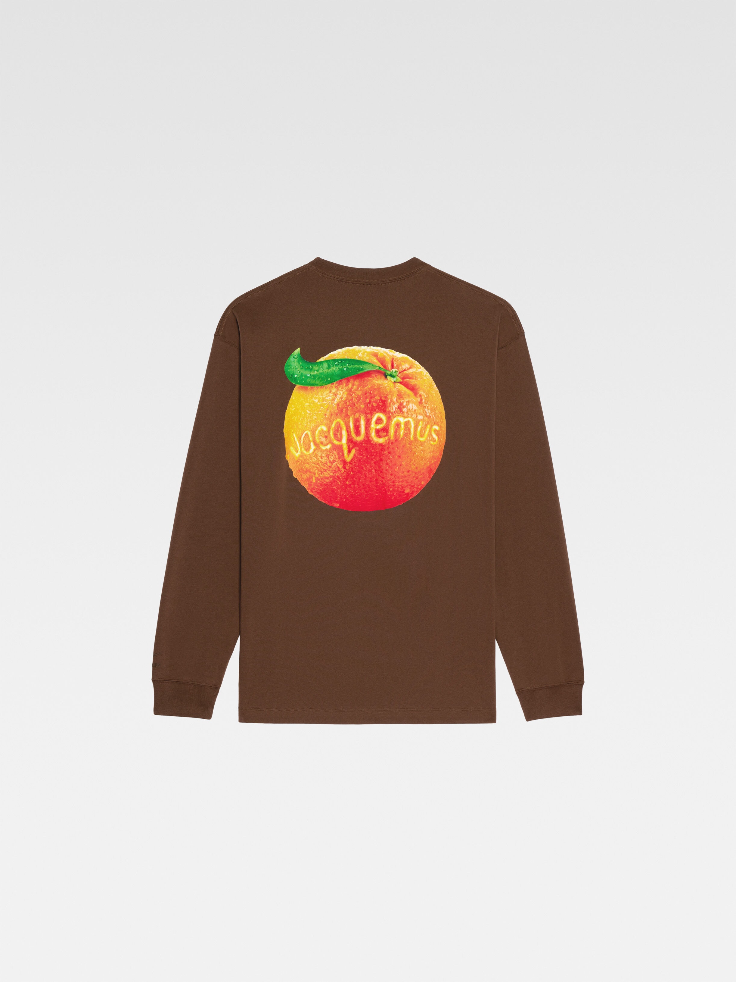 Le t-shirt manches longues orange JACQUEMUS + NIKE