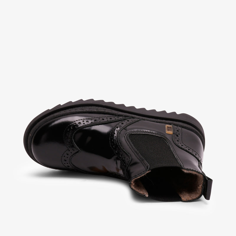 doris tex black polido - Schwarz