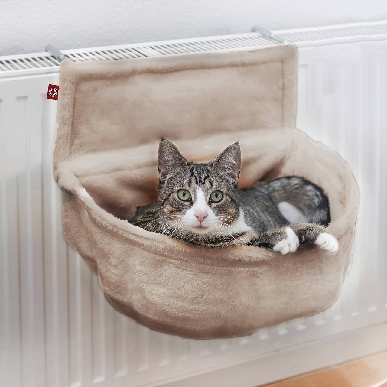 Canadian Cat Company Katzenhängematten & Fensterliegeplätze Canadian Cat Company Kuschelsack für Heizkörper braun