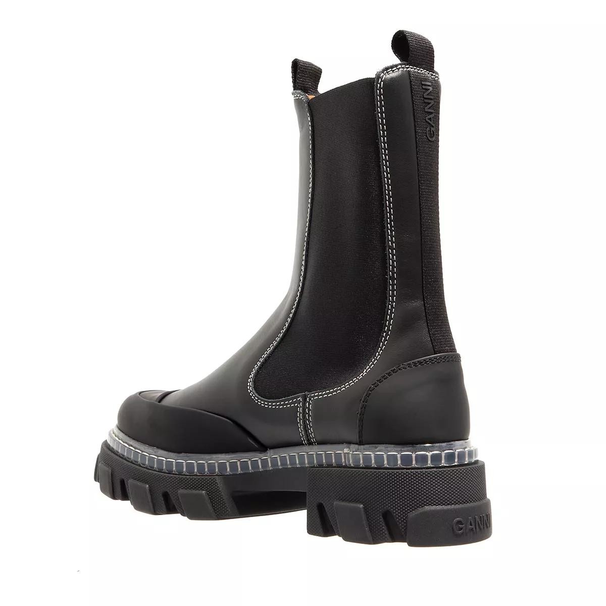 GANNI Stiefeletten schwarz Chelsea Boot