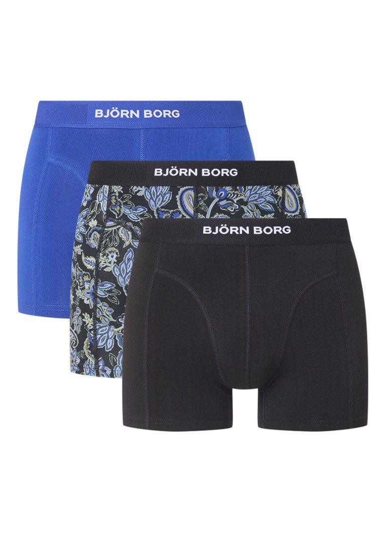 Björn Borg  Boxershorts met logoband in 3-pack