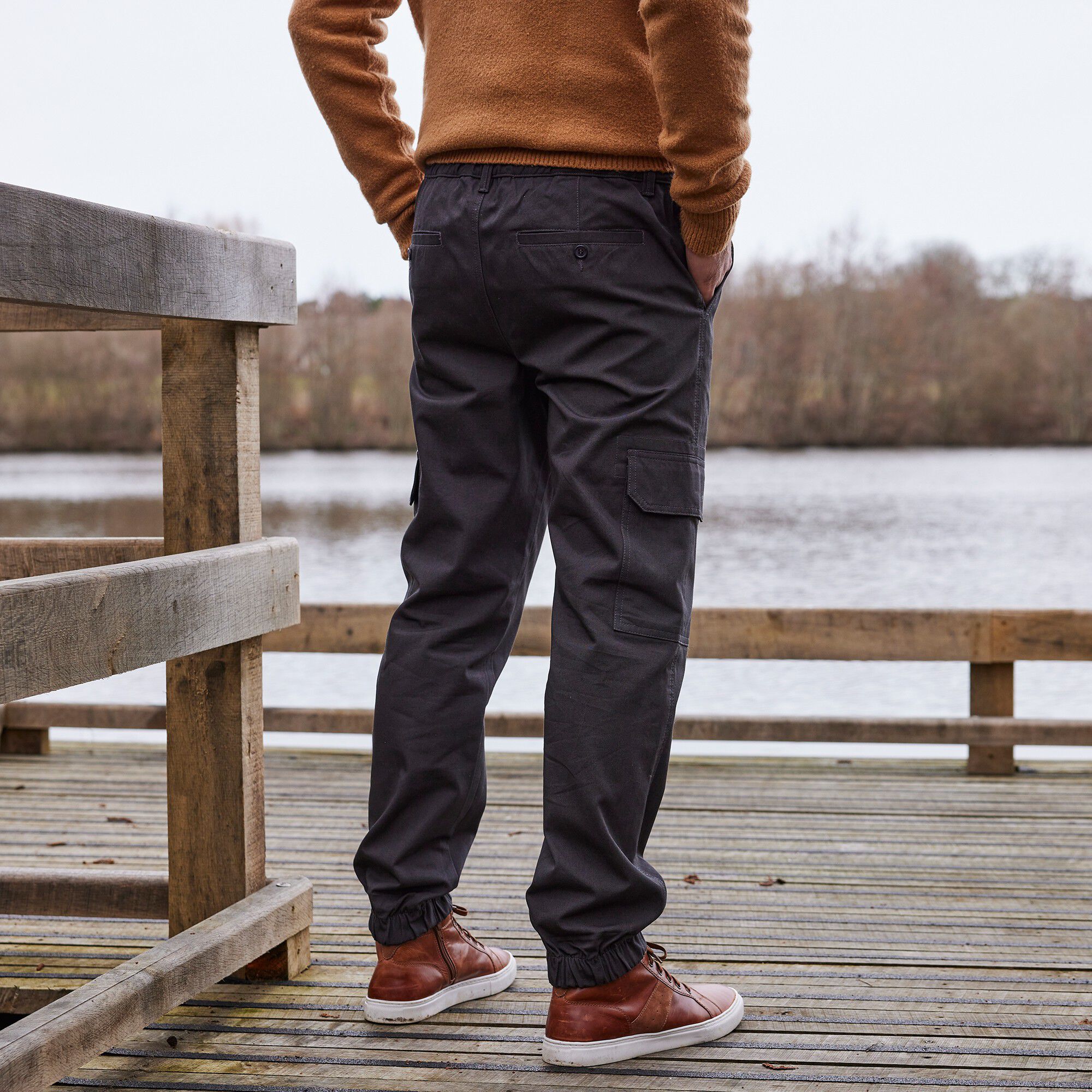 Pantalon battle bas de jambes élastiqués