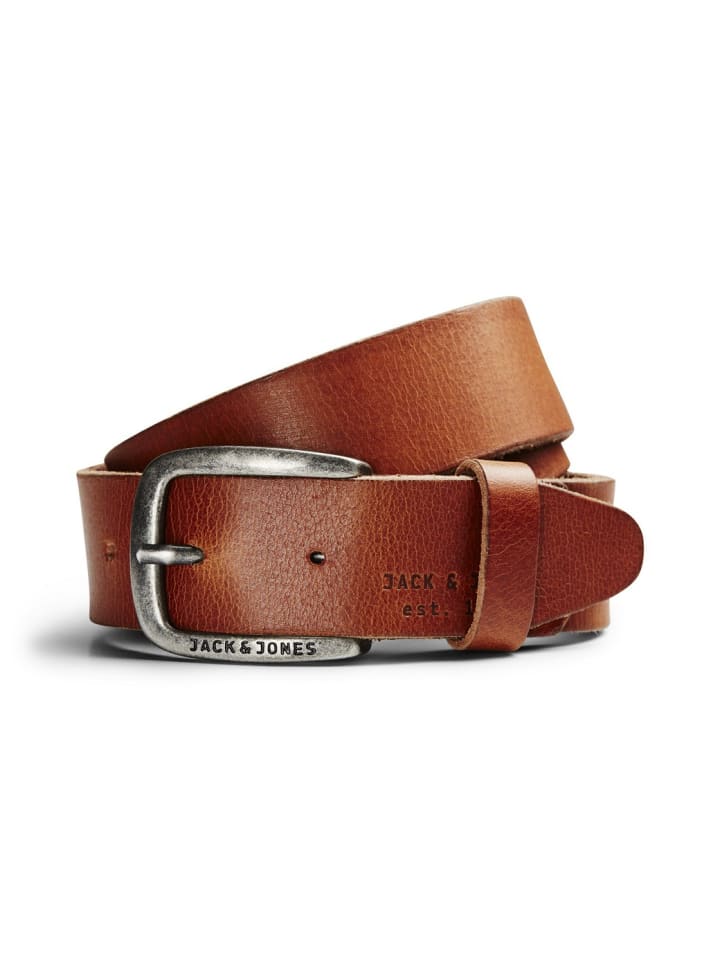 Jack & Jones Gürtel JJIPAUL in Braun günstig kaufen 90 cm