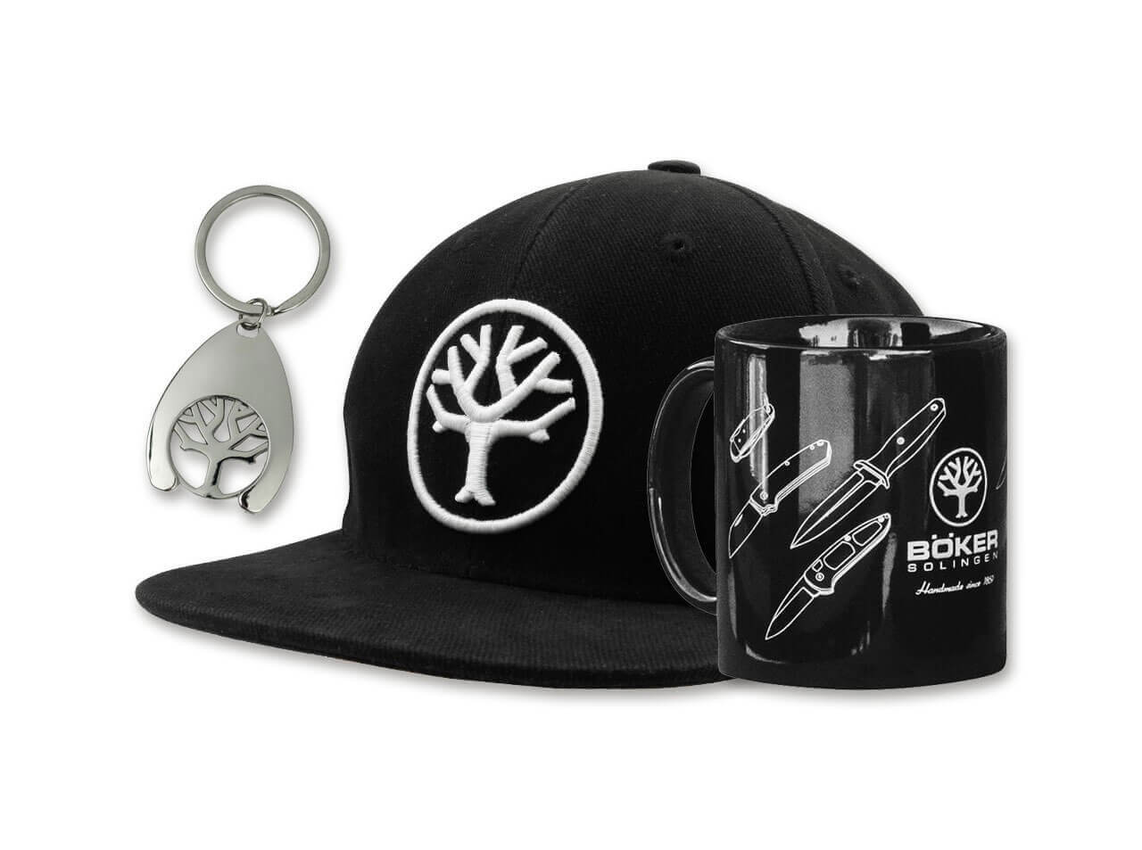 Snapback Cap, Tasse & Einkaufschip