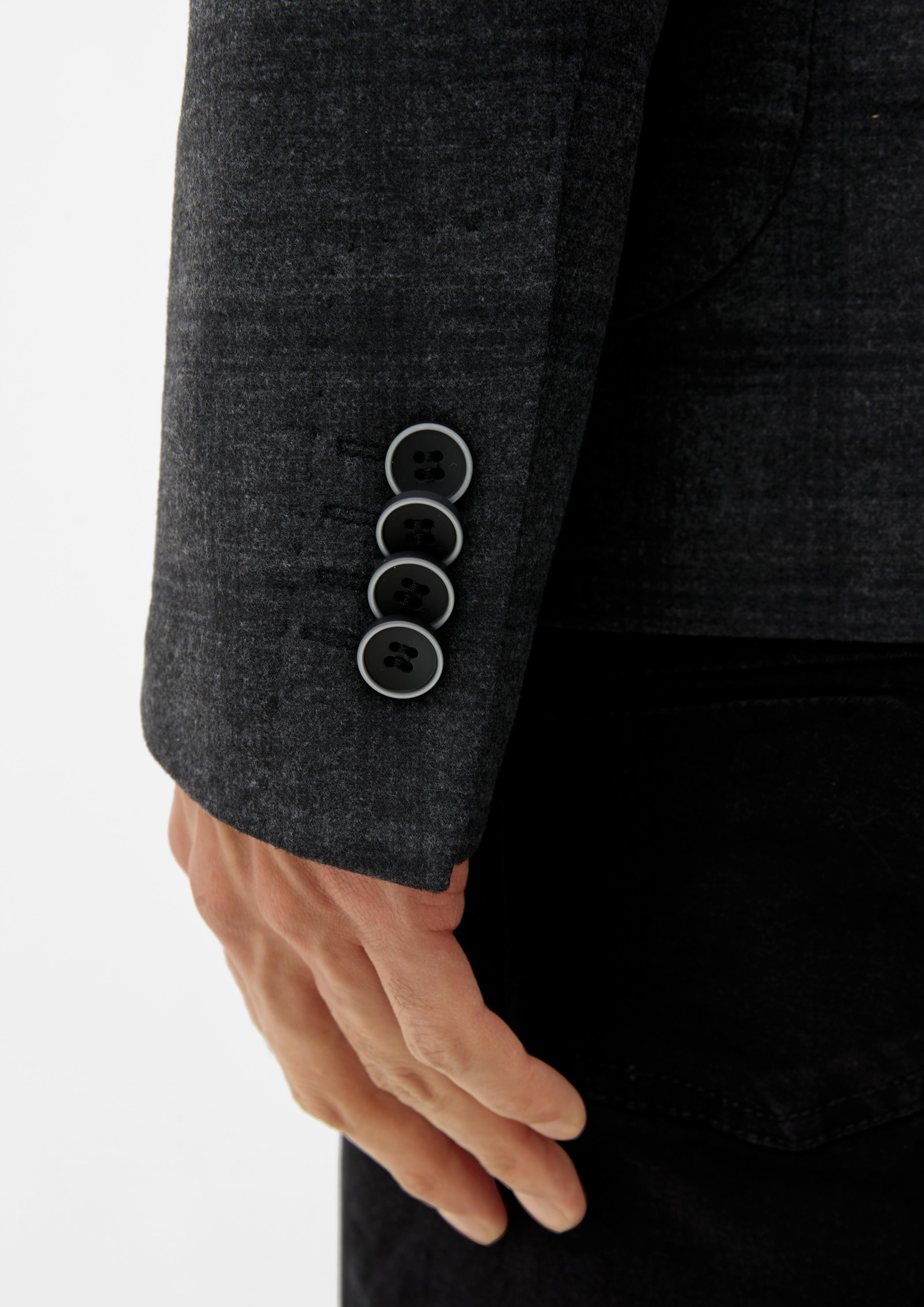 Slim: Sakko mit Karo-Muster  2120648-97N1