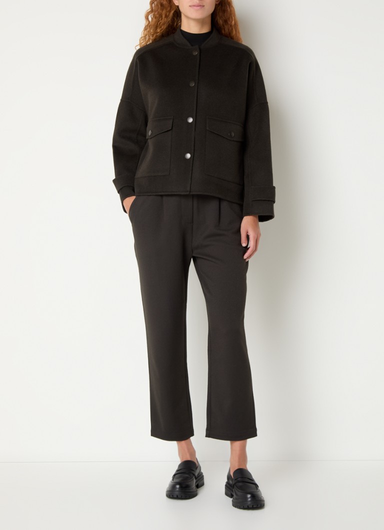 Sessùn Yalepark jacket in wool blend with patch pockets