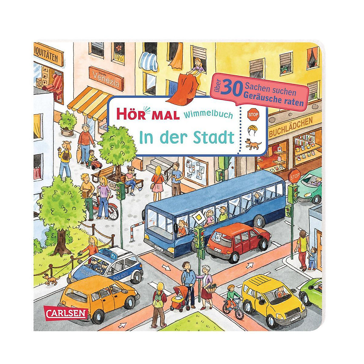Hör mal: Wimmelbuch: In der Stadt, m. Soundeffekten