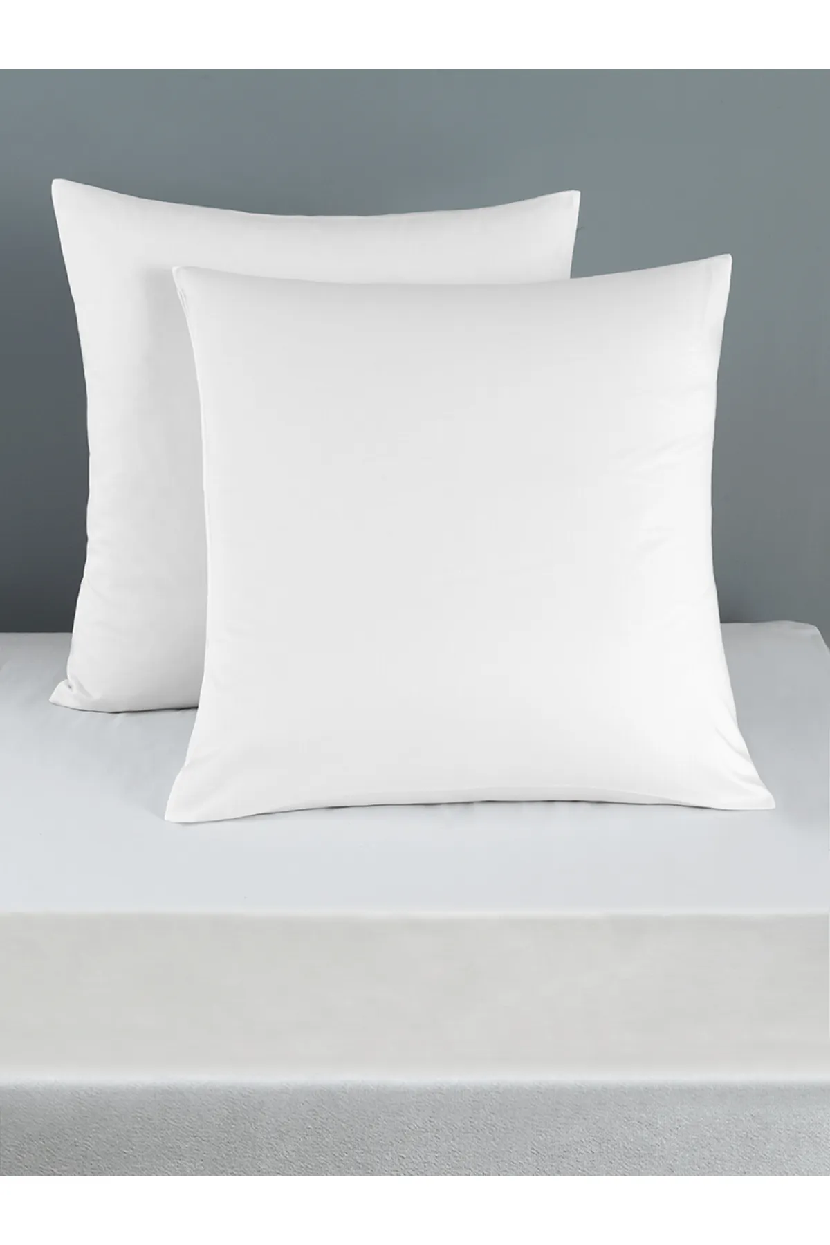 Karna Home  Klassisches Doppel-Bettbezug-Set aus Baumwollsatin