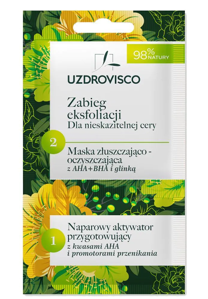 Uzdrovisco eksfolieringsbehandling for fejlfri hud