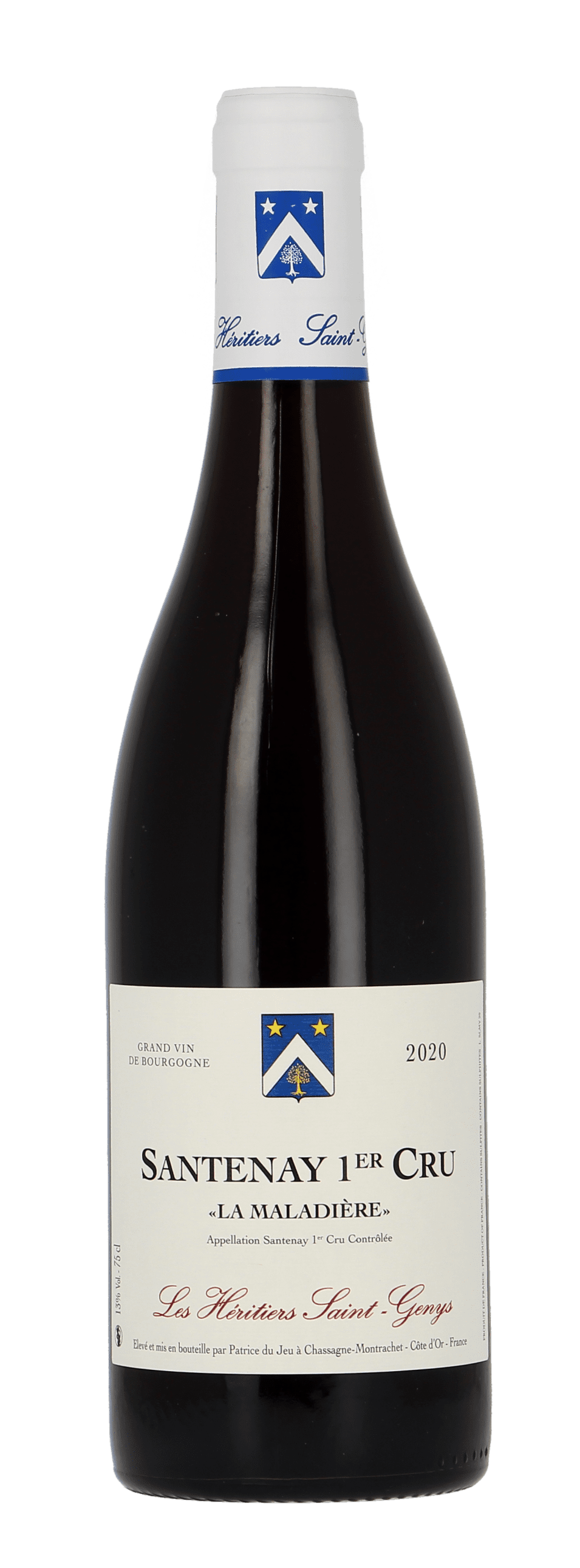 Les Héritiers Saint-Genys: Santenay Premier Cru La Maladiere 2020