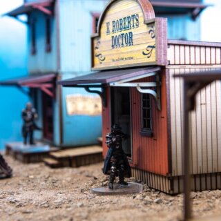 32mm American Legends Side Street Building 2