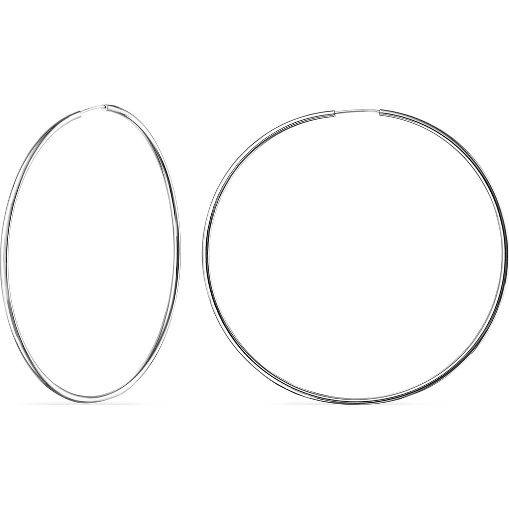 FAVS Créoles 925 Argent Boucles d'oreilles