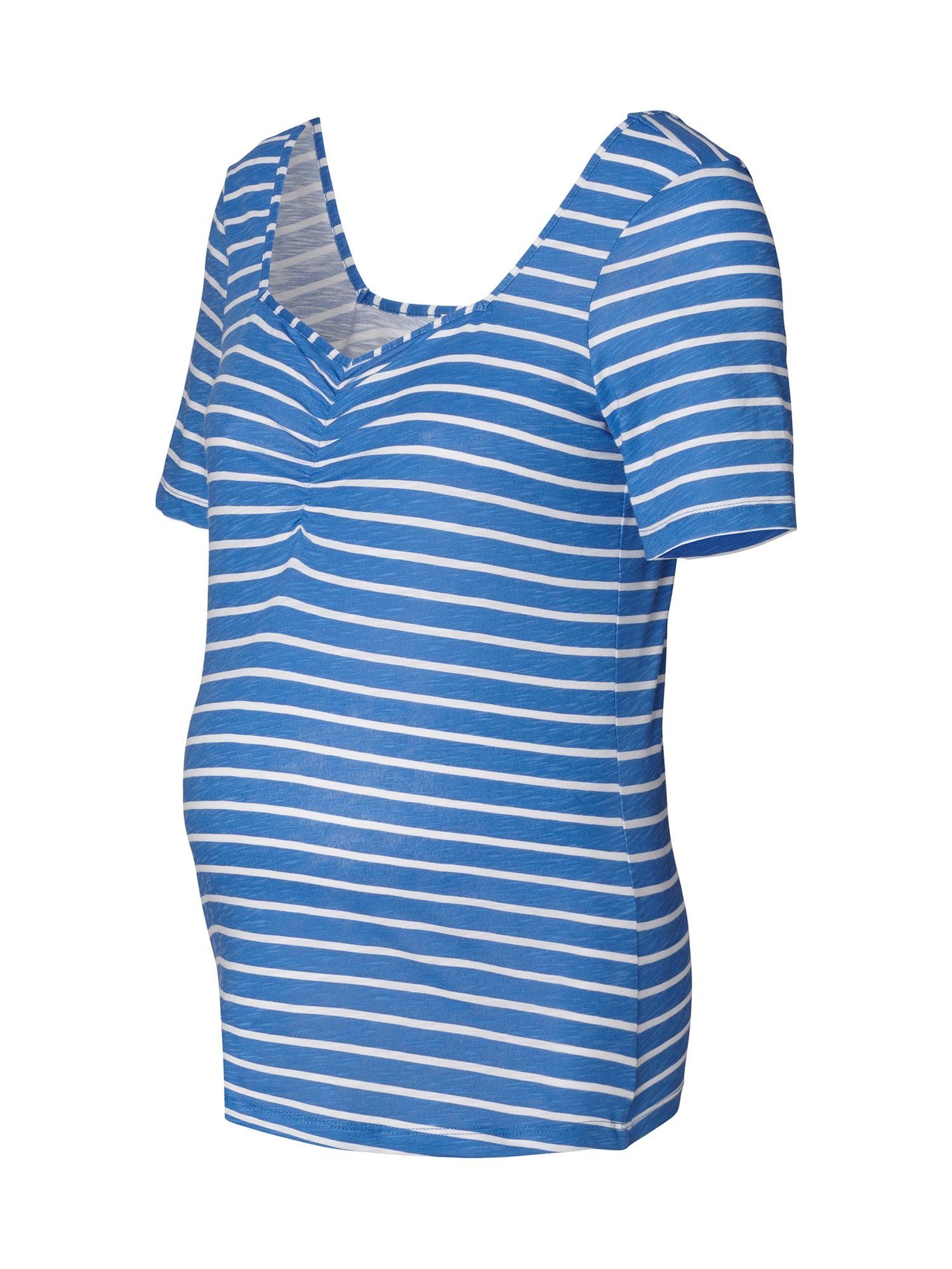 ESPRIT maternity Umstandsshirt MATERNITY Gestreiftes Jersey-T-Shirt