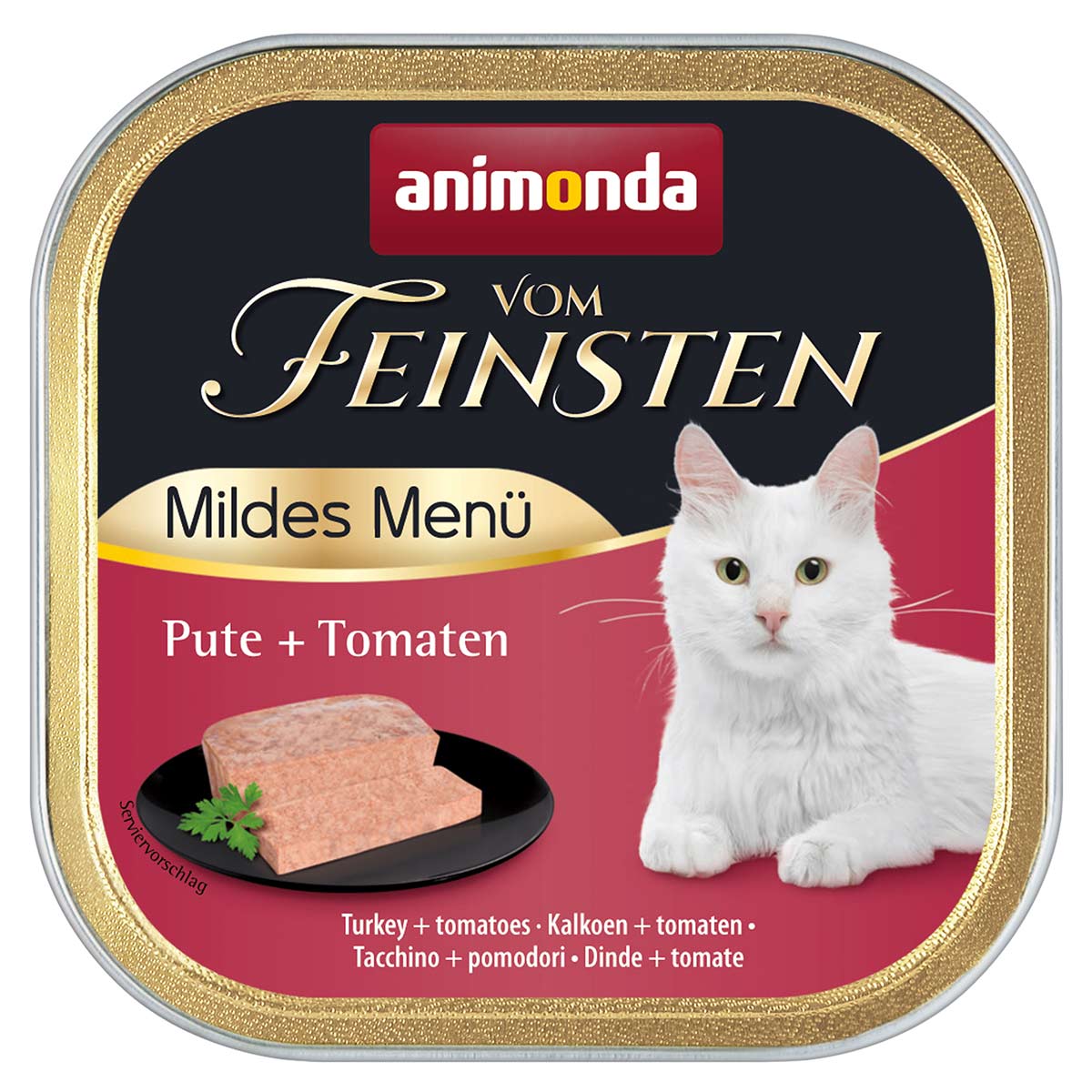 animonda vom Feinsten Adult Mildes Menü Pute + Tomaten
