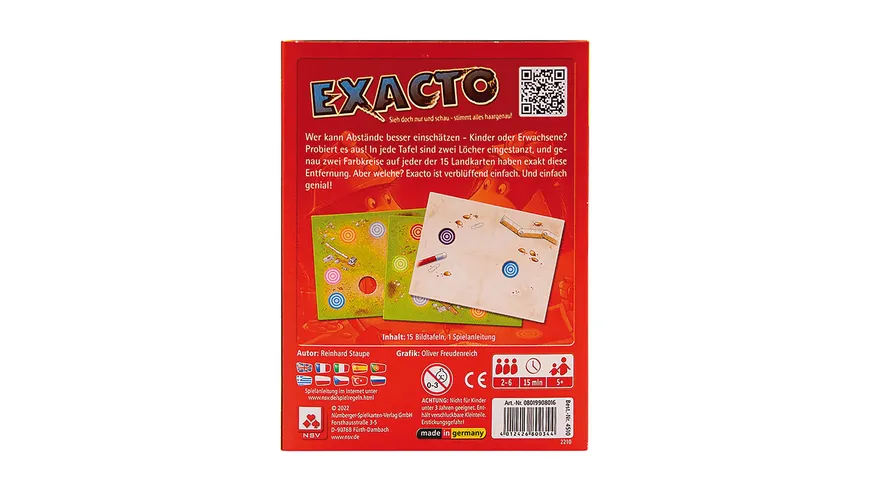 Nürnberger Spielkarten Verlag - Exacto