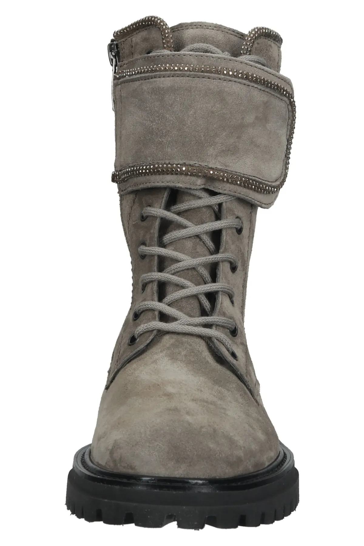 Paul Green  Stiefelette - Grau - Blockabsatz